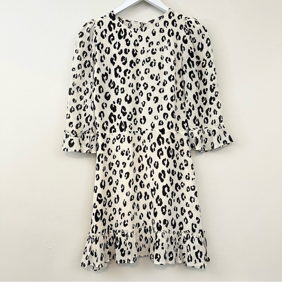 Reformation Dresses & Skirts - Reformation Doutzen Dress- Snow leopard print